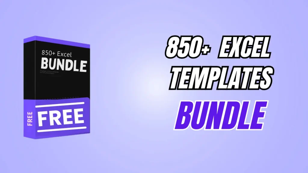 850+ Excel Templates to Boost Your Productivity – Download Free!